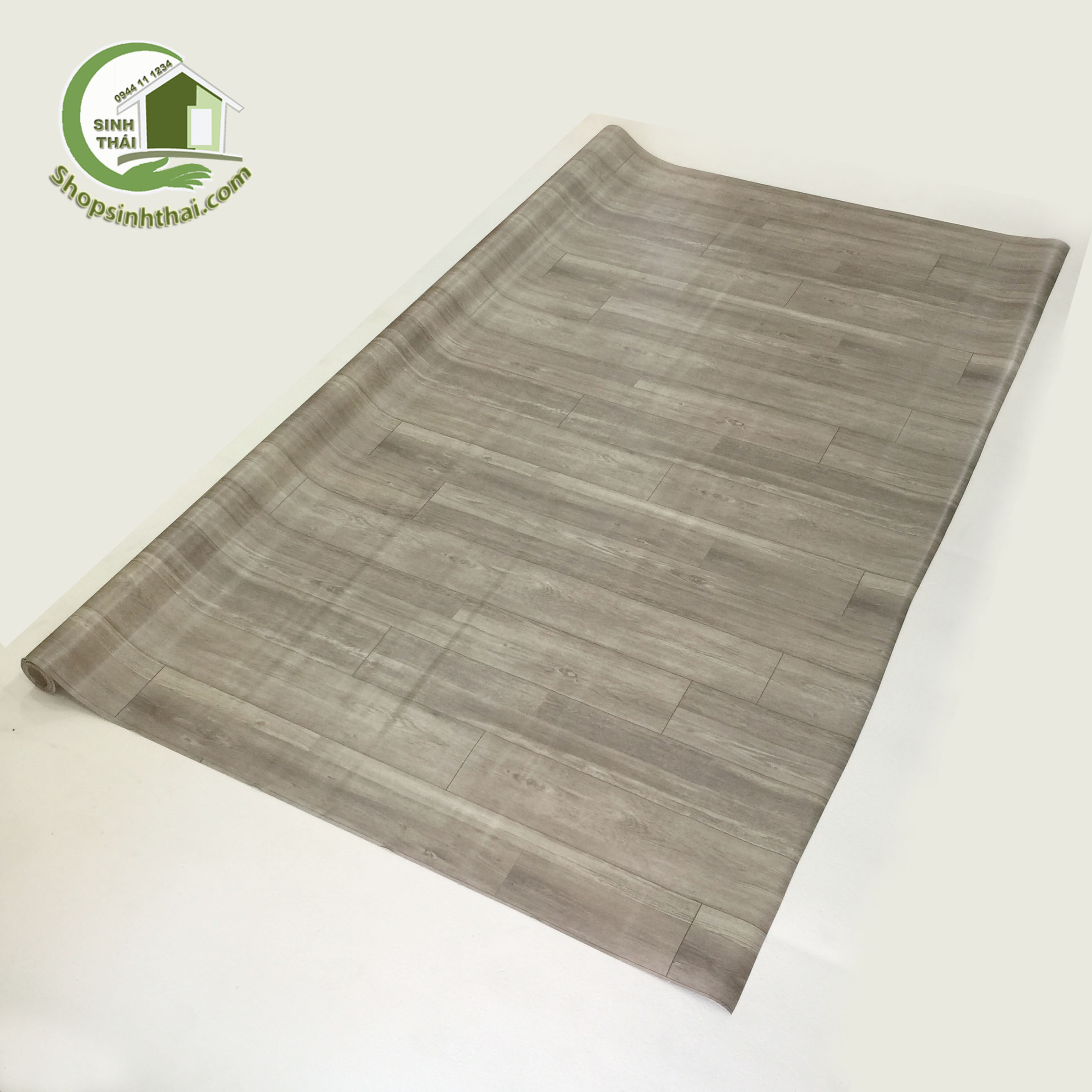 [HCM]Thảm Nhựa Vân Gỗ Simili Trải Sàn Giả Gỗ Màu Xám Bề Mặt Nhám - Bán theo m² - chọn số m²  cần mua - khổ 1m - dày 05mm dán bằng keo sữa