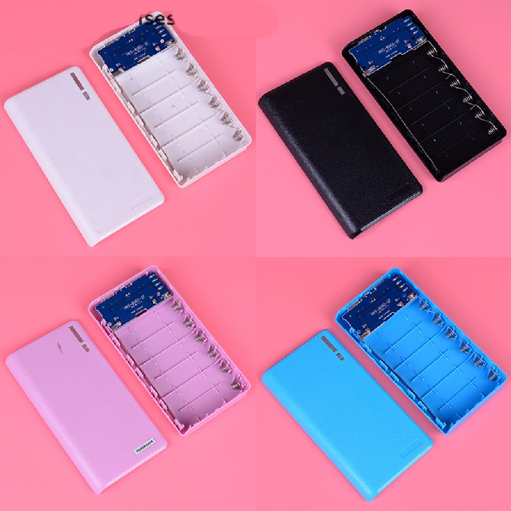 Box Sạc, Vỏ Sạc Dự Phòng 6 Pin 18650 (Loại Tốt)