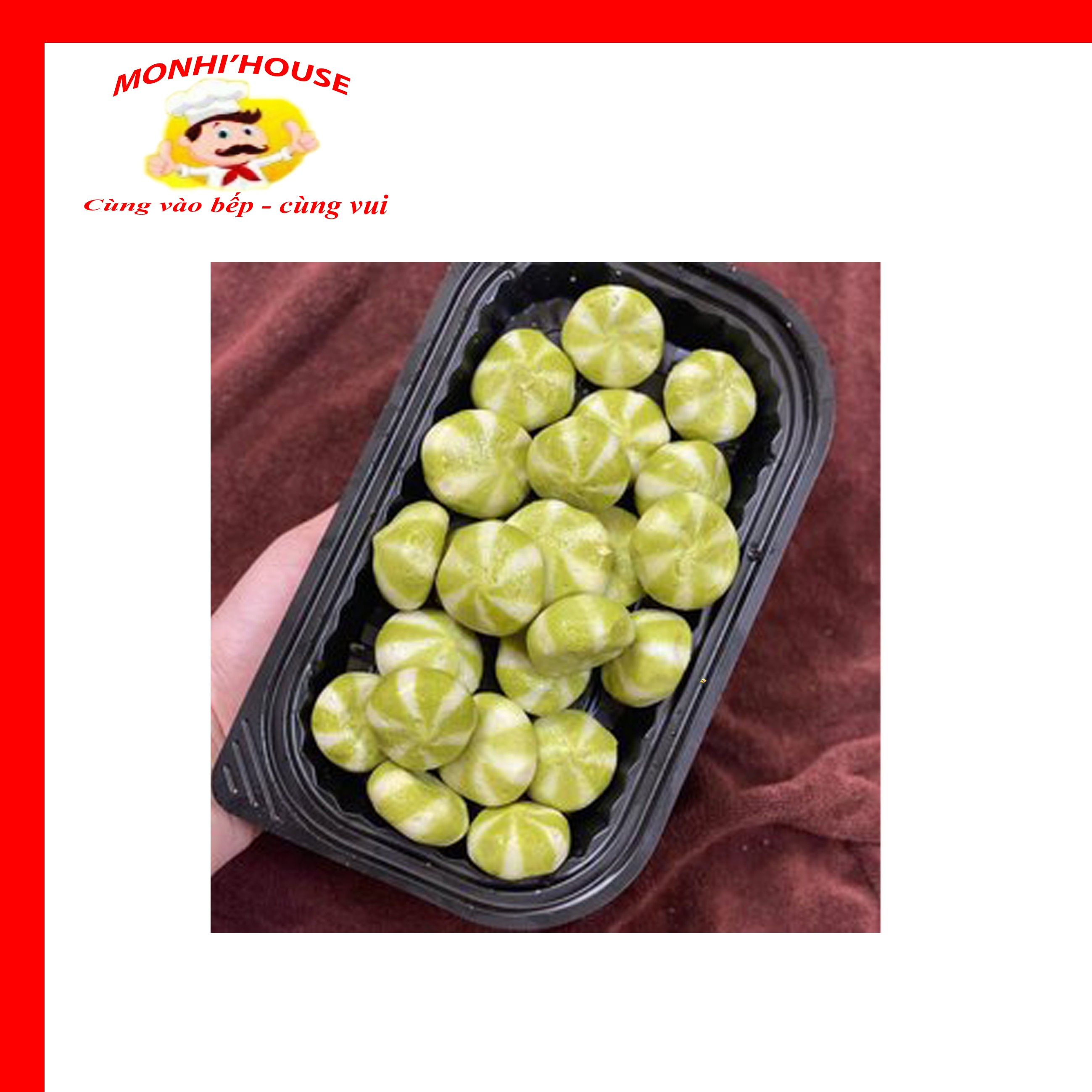 100g viên bánh bao nhân trứng muối phô mai Lacusina