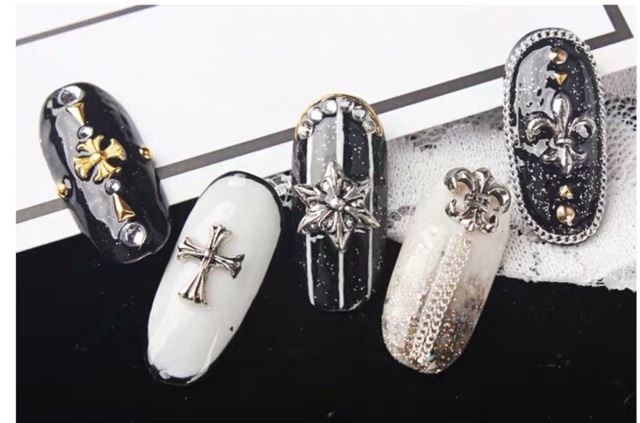 Dây xích Nail trang trí móng tay - sinailmi