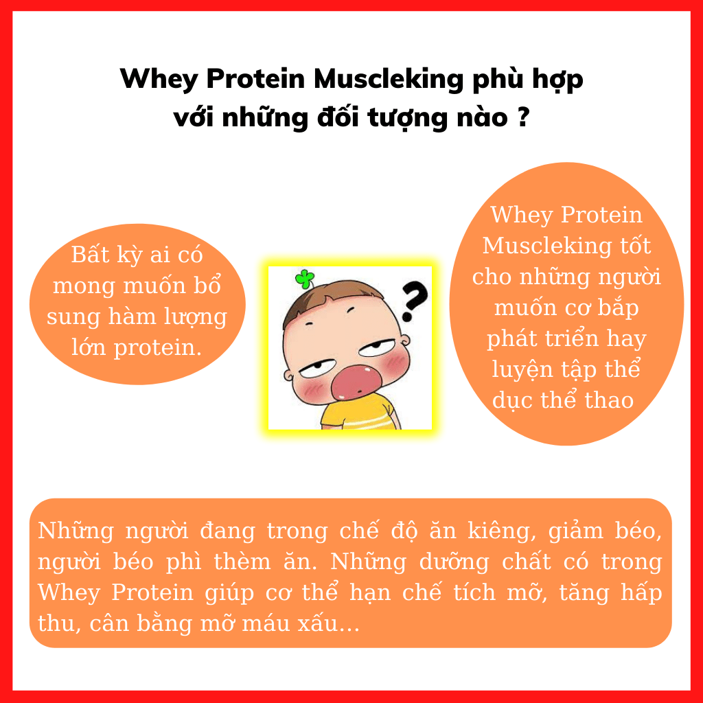 Whey Protein Isolate Muscleking 2Kg ( Tăng Cơ- Giảm Mỡ)