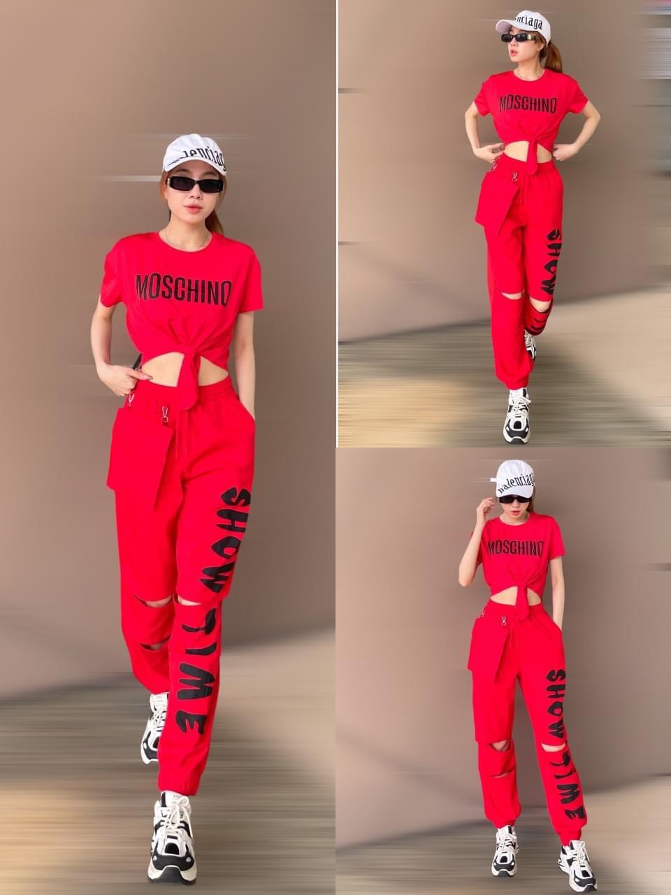 Bộ Croptop Quần Jogger