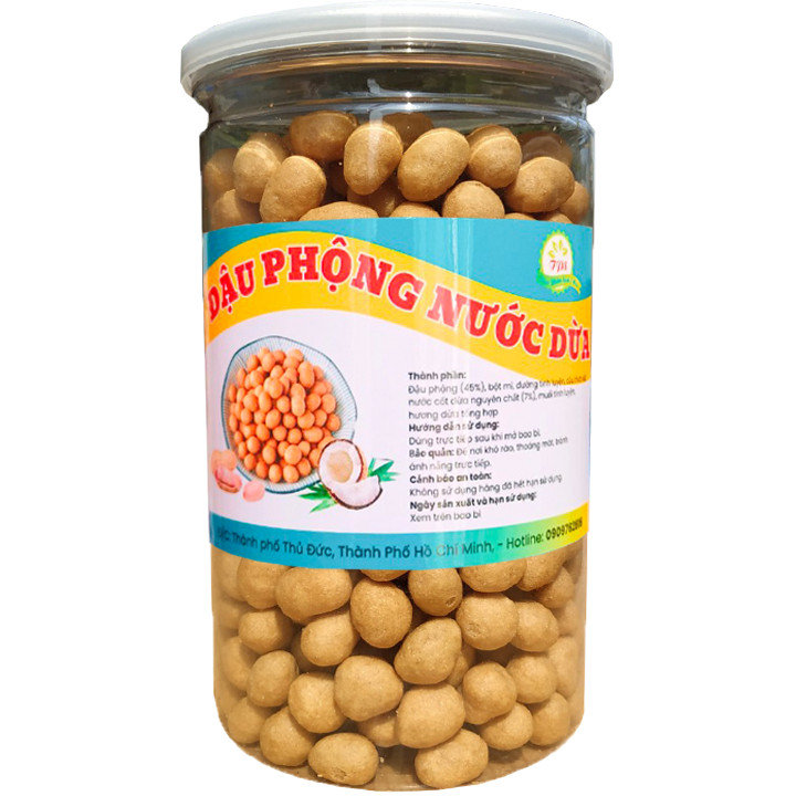 500g 300G đậu phộng da cá sấy nước cốt dừa thơm ngon