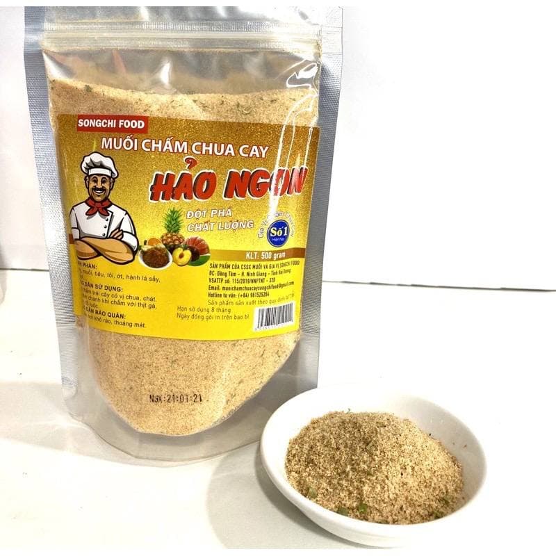 Muối chấm chua cay 200gr
