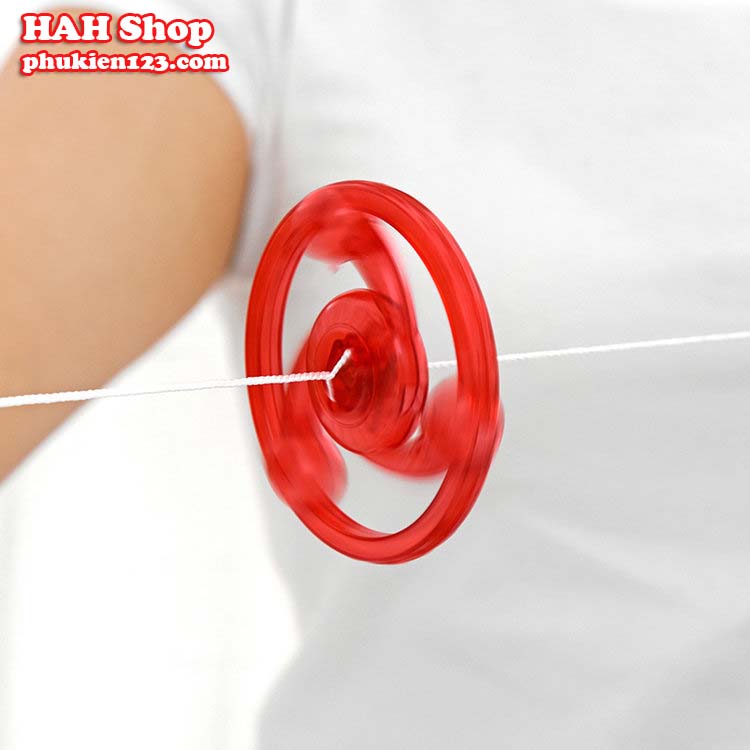 Đồ Chơi Con Quay Có Dây Và Đèn Led Phát Sáng