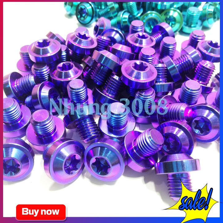 [HCM]Ốc GR5 10li10 đầu dù  Gắn Chân Gương Xe Máy (Giá 1 con) - Siêu Rẻ siêu đẹp