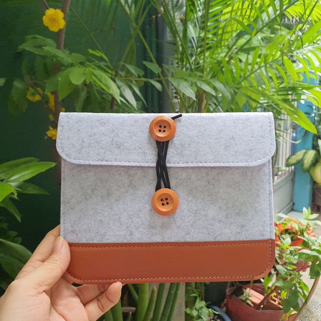 TÚI CHỐNG SỐC vải nỉ cho máy đọc sách 6 inch/7 inch như Kindle Paperwhite 1/2/3/4, Kindle Basic, Kobo Clara HD tiện lợi