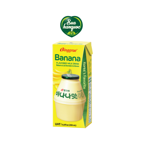 1 Hộp Sữa Trái Cây Binggrae Hàn Quốc