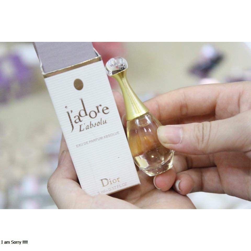 Nước hoa Dior Jadore mini EAU DE PARFUM nữ tính sang trọng  EDP 5ml