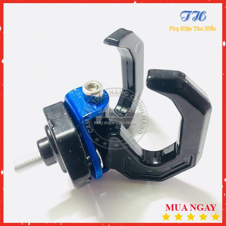[HCM]Móc Treo Đồ Xe Máy Nhện 2 Móc Xoay 180 Độ