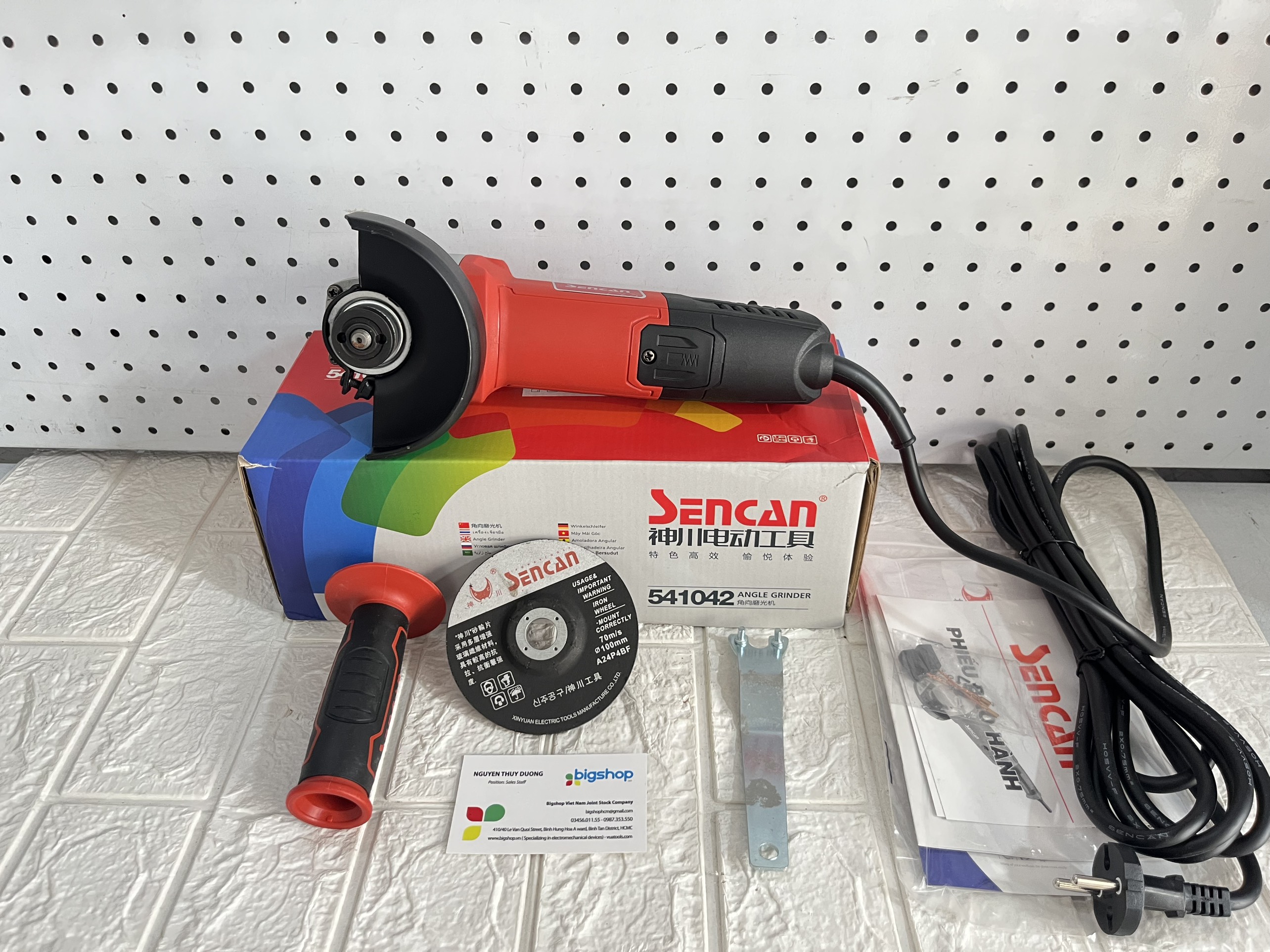 [HCM]Máy Mài Sencan 541042, CS 850W, 100mm