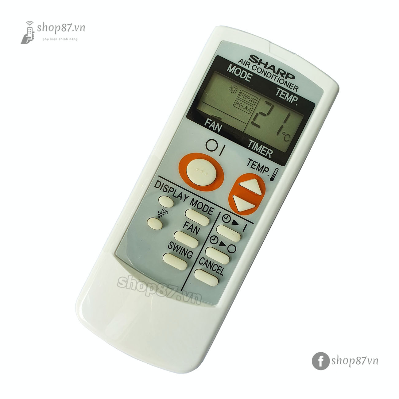 Remote điều khiển điều hòa máy lạnh Sharp 2 chiều