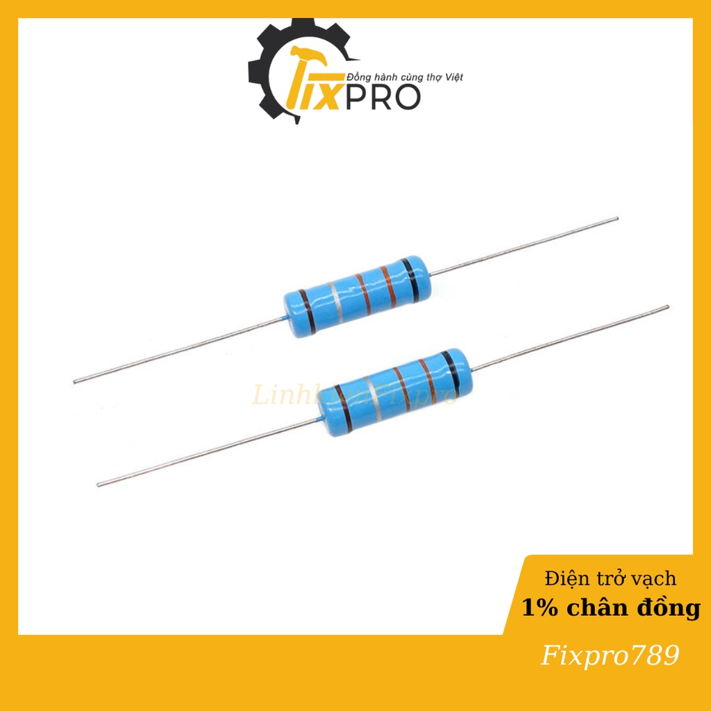 Điện trở 270K 2W chân đồng túi 10c - Fixpro