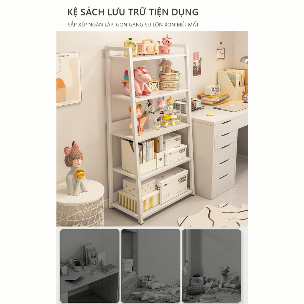 BOHO Kệ sách đa năng Kệ sắt kệ để sách để cây cảnh cao cấp