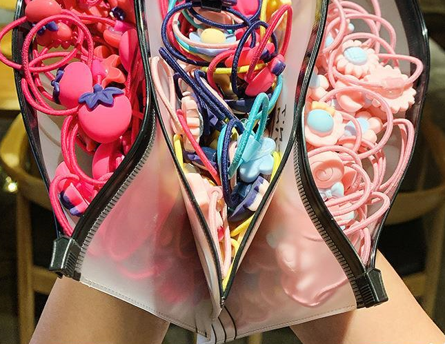[HOT] COMBO 20 THUN CỘT TÓC CHO BÉ GÁI DỄ THƯƠNG NHIỀU MÀU