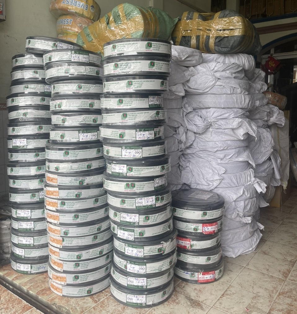 ỐNG PE XẸP NGUYỄN TÂN, PHI 60MM, DÀI 100M