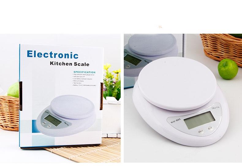 Cân nhà bếp điện tử 5kg