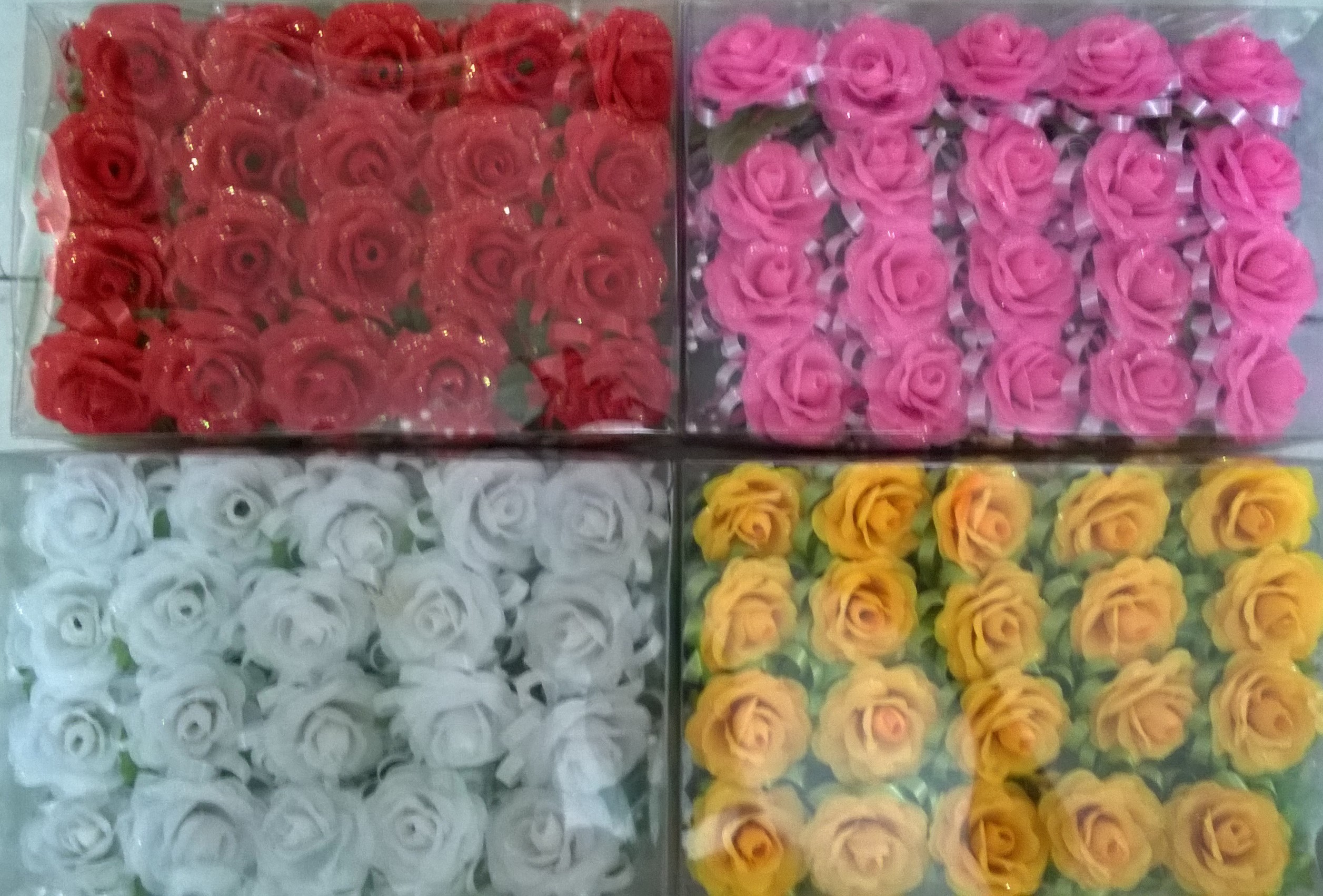 Bông hồng cài áo - 1 hộp ( 40 bông)