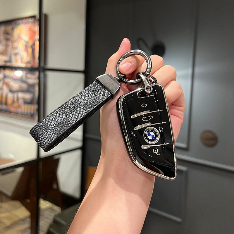 Ốp chìa khóa smartkey ô tô bmw cho các dòng xe bmw 1-7 series, bmw x1 – x6 series, bmw x5l/x6/735li/xm