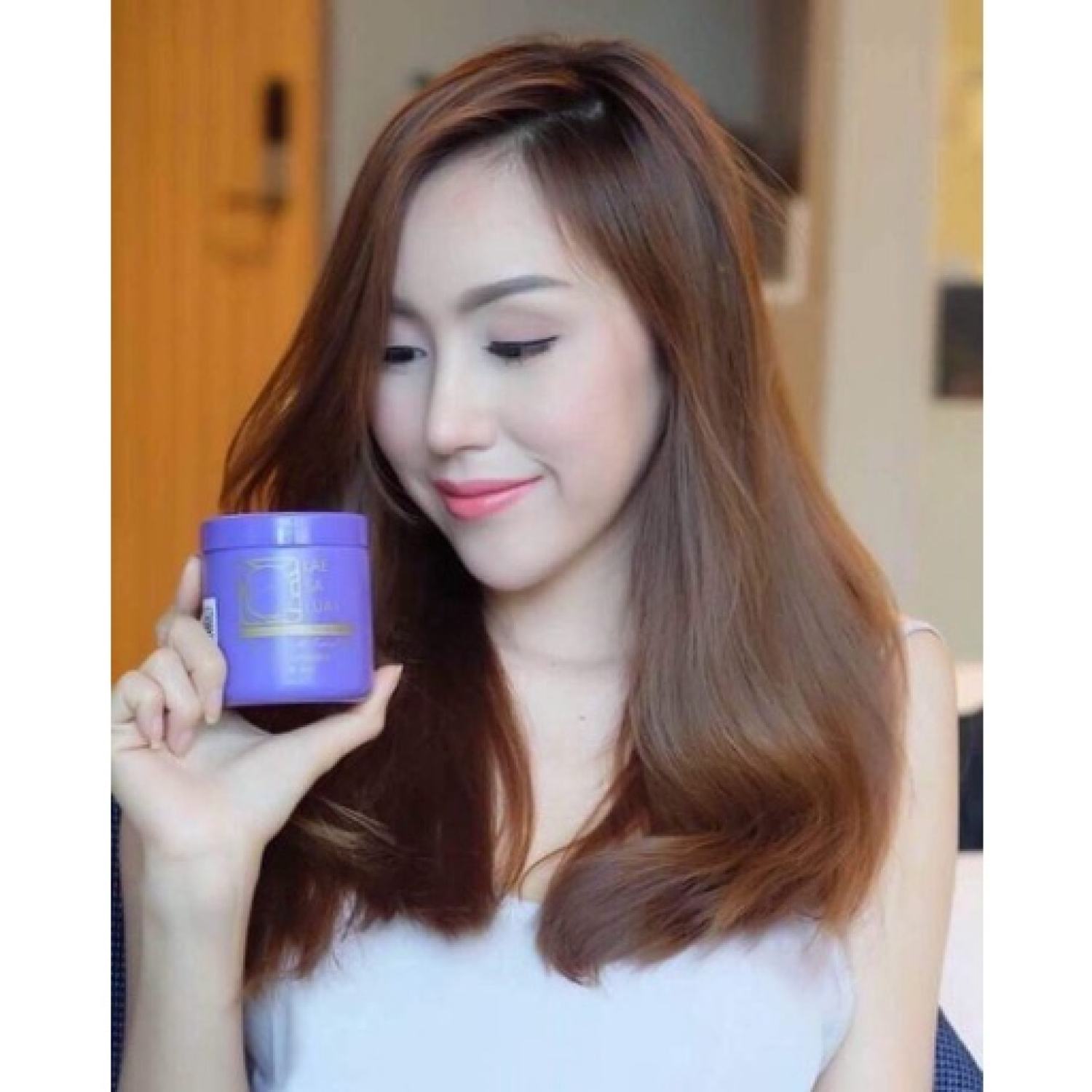 Kem ủ tóc lụa keratin siêu mềm mượt lae sa luay by joo 250ml