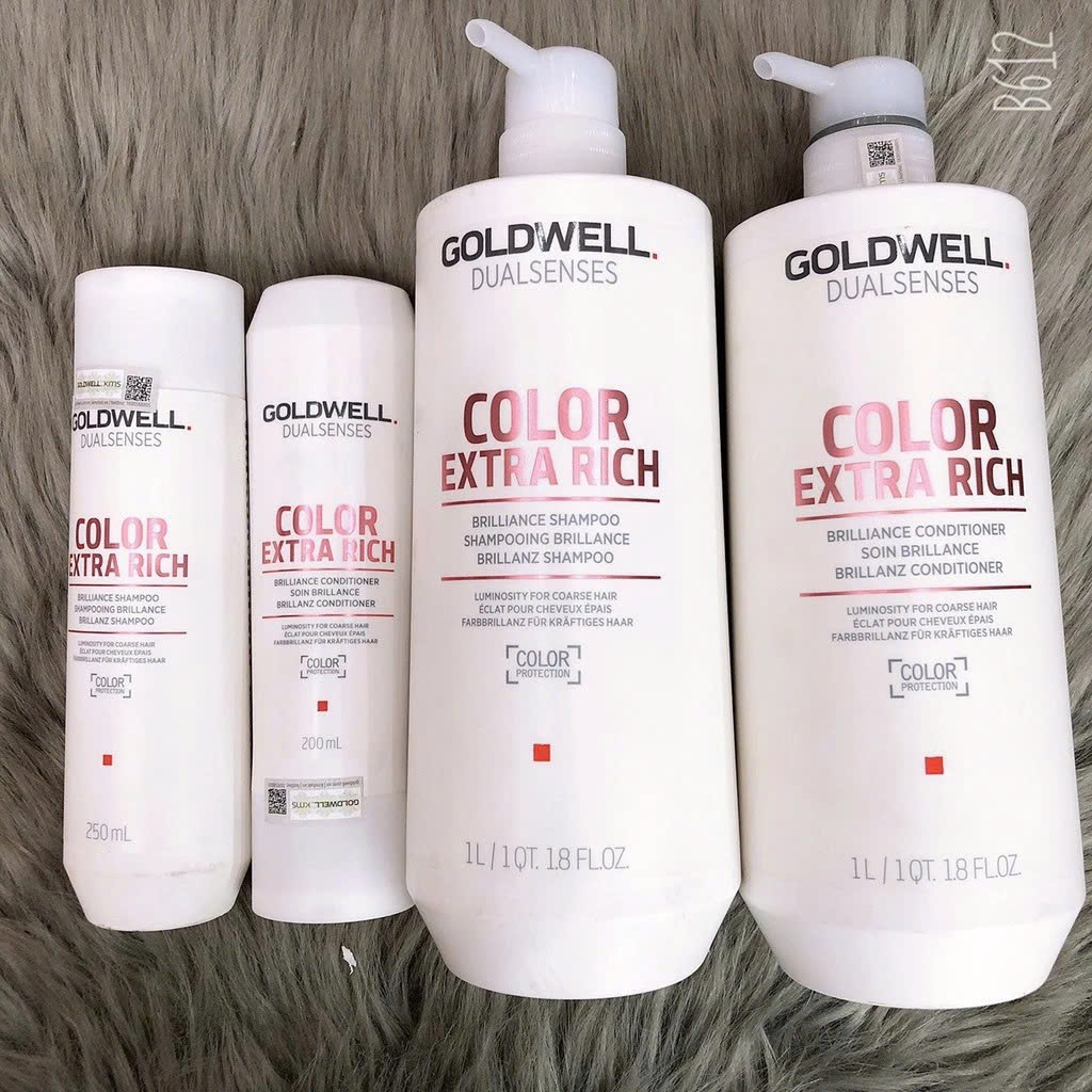 Dầu gội Goldwell Color Extra Rich dưỡng màu tóc bền màu 1000ml