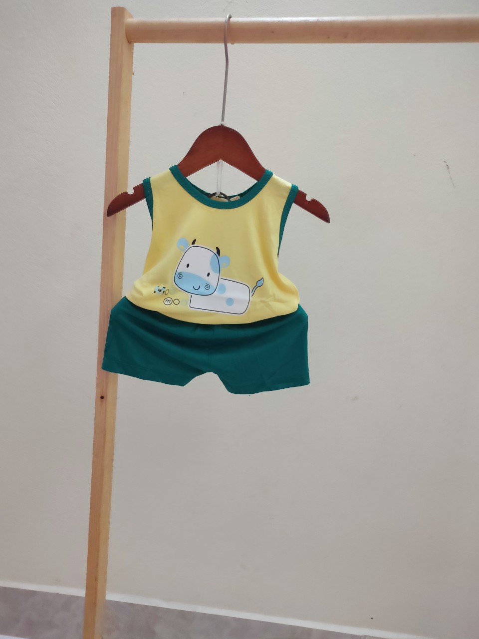 bộ ba lỗ thun lạnh cho bé 5-15kg