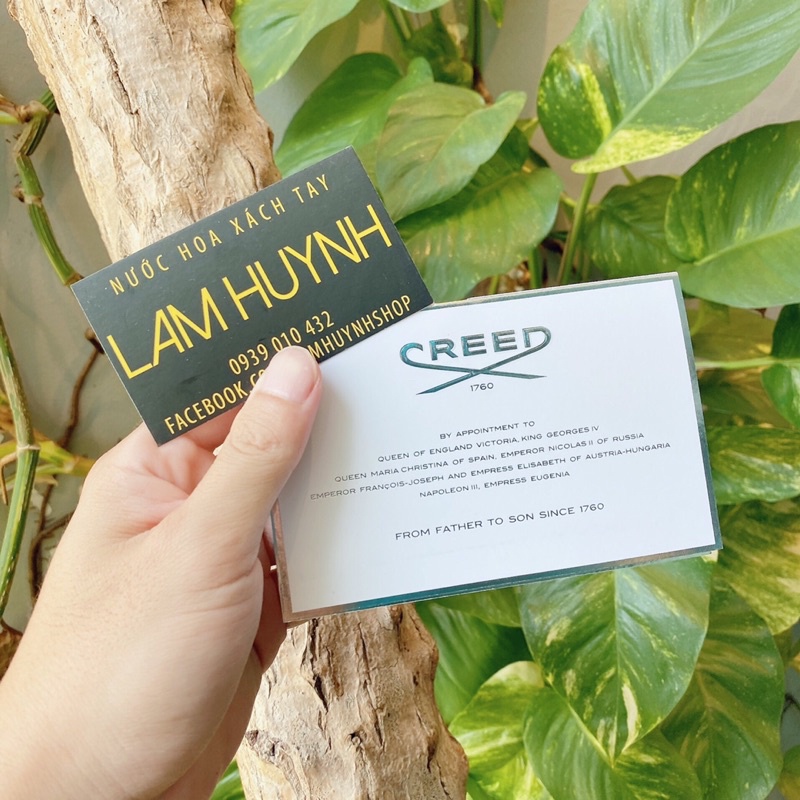 [ CHÍNH HÃNG] Vial Nước Hoa Creed Aventus 2ml