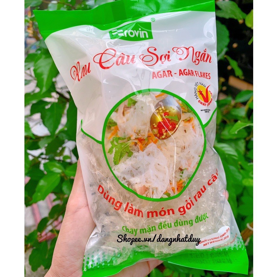 Rau Câu Sợi Hoàng Yến Gói 20gr