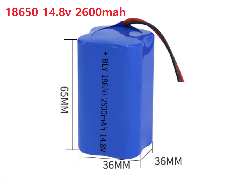 Pin lithium trụ 4s 18650 14.8v 2600mah thiết bị điện tử ô tô sạc máy sấy hút bụi