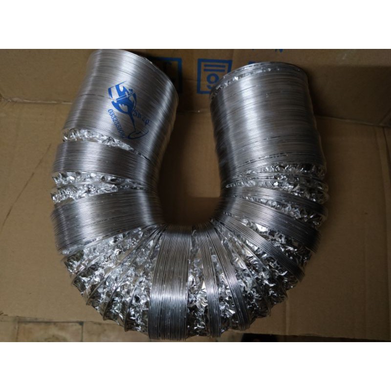 Ống bạc đường kính 90-100 dùng cho quạt hút mùi, thông gió. cuộn 8m