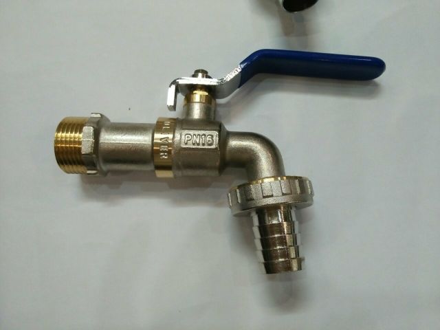 Vòi Nước, Vòi Hồ, Vòi Đồng Tay Gạt Ren 15, 1/2, 21