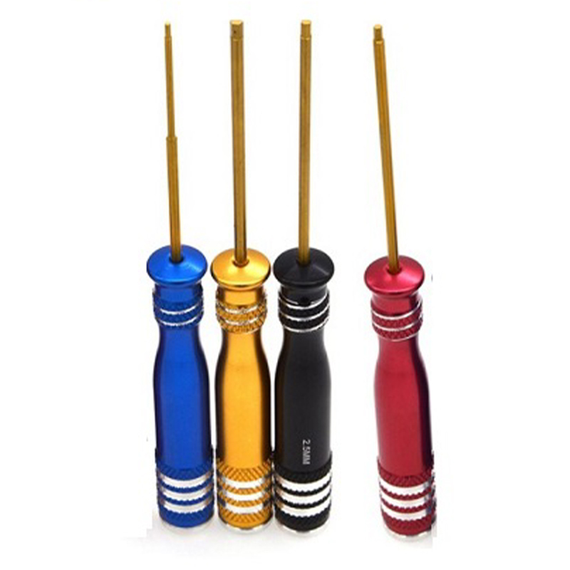 Hex Driver Wrench , Metric Hex Key Set with Aluminum Handles(4Pcs 1.5mm 2.0mm 2.5mm 3.0mm)