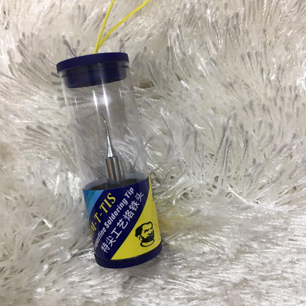 [HCM]Mũi hàn mechanic siêu nhọn 0.2mm (mũi cong)