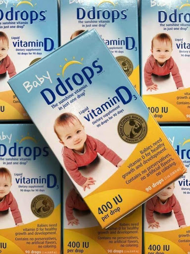 Vitamin D3 Drop Cho Trẻ Sơ Sinh 90 Giọt Của Mỹ