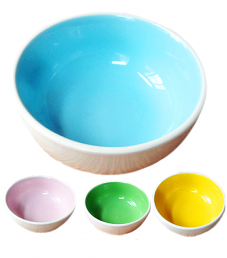 Chén sứ đựng thức ăn cho Hamster, Thỏ, Bọ, Nhím - [Nống Trại Thú Cưng]