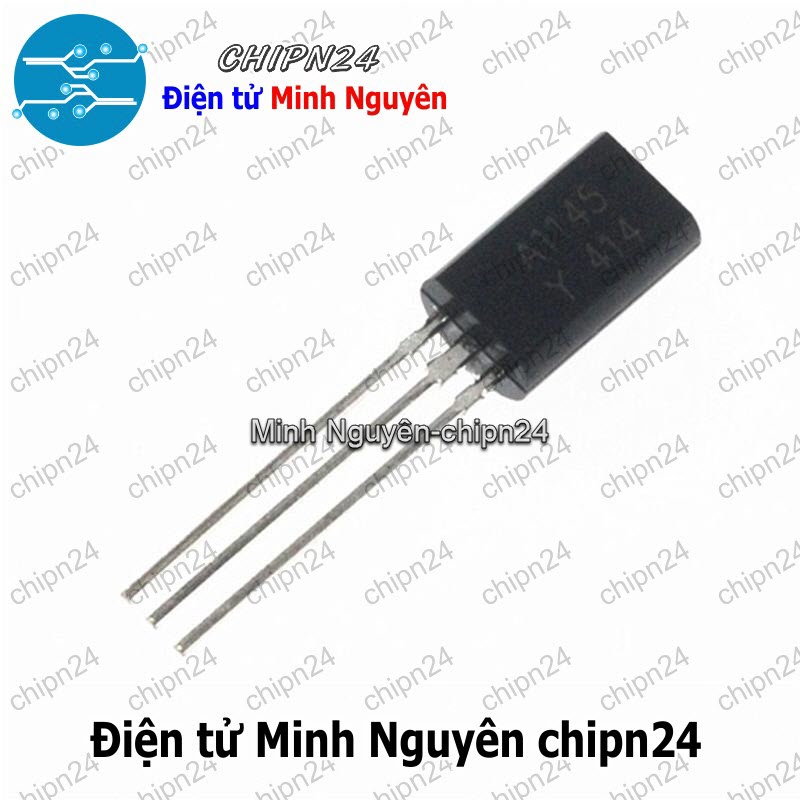 [4 con] (KT1) Transistor A1145 TO-92L PNP 50mA 150V (2SA1145-Y 1145) - HH006829