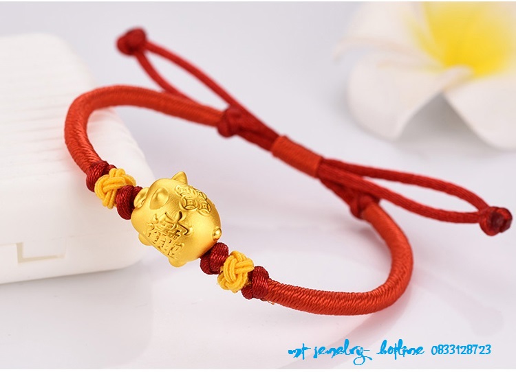 Charm Heo vàng 24k