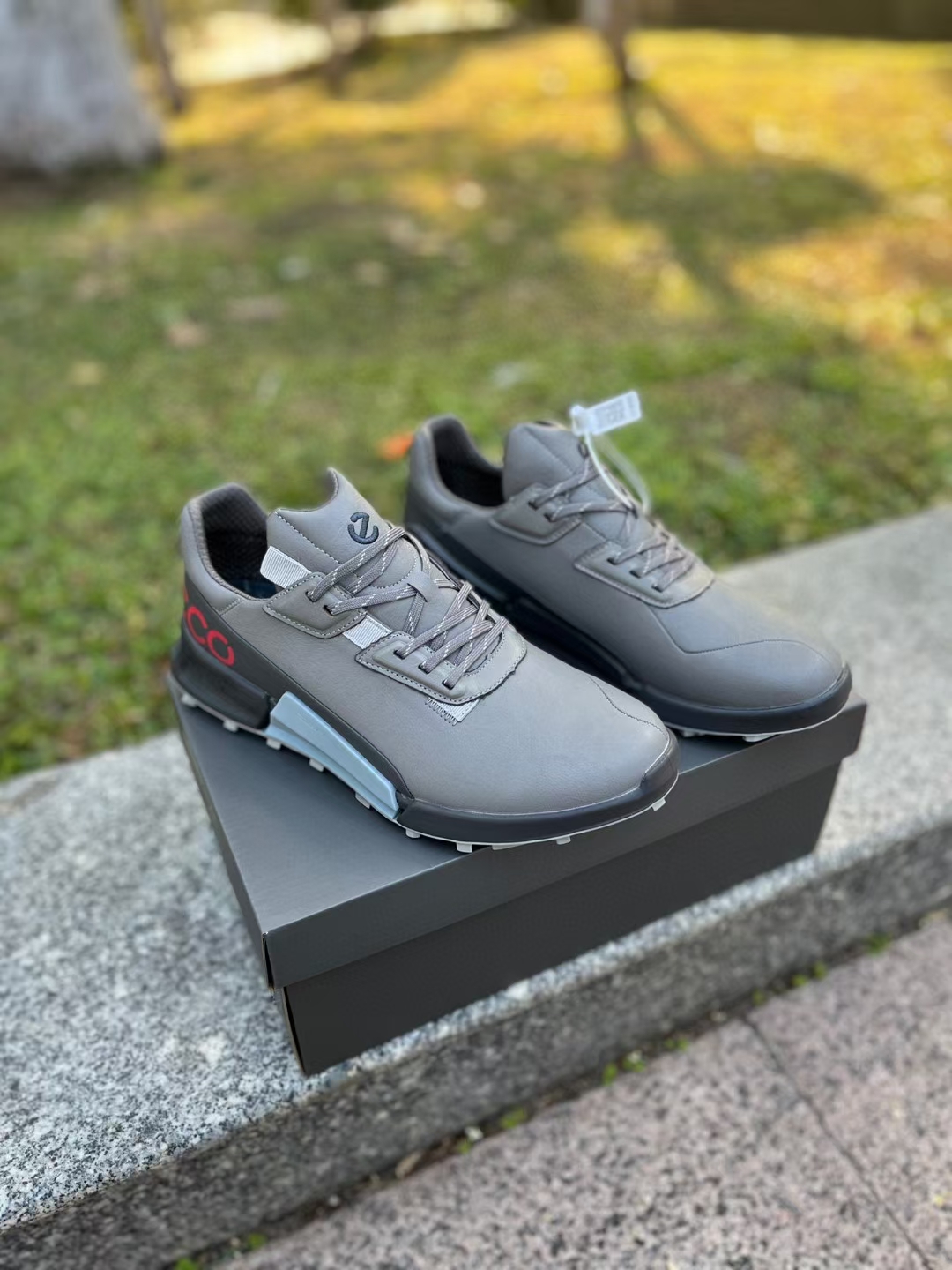 Giày golf nam CORE 101250-25636 màu ghi | ECCO