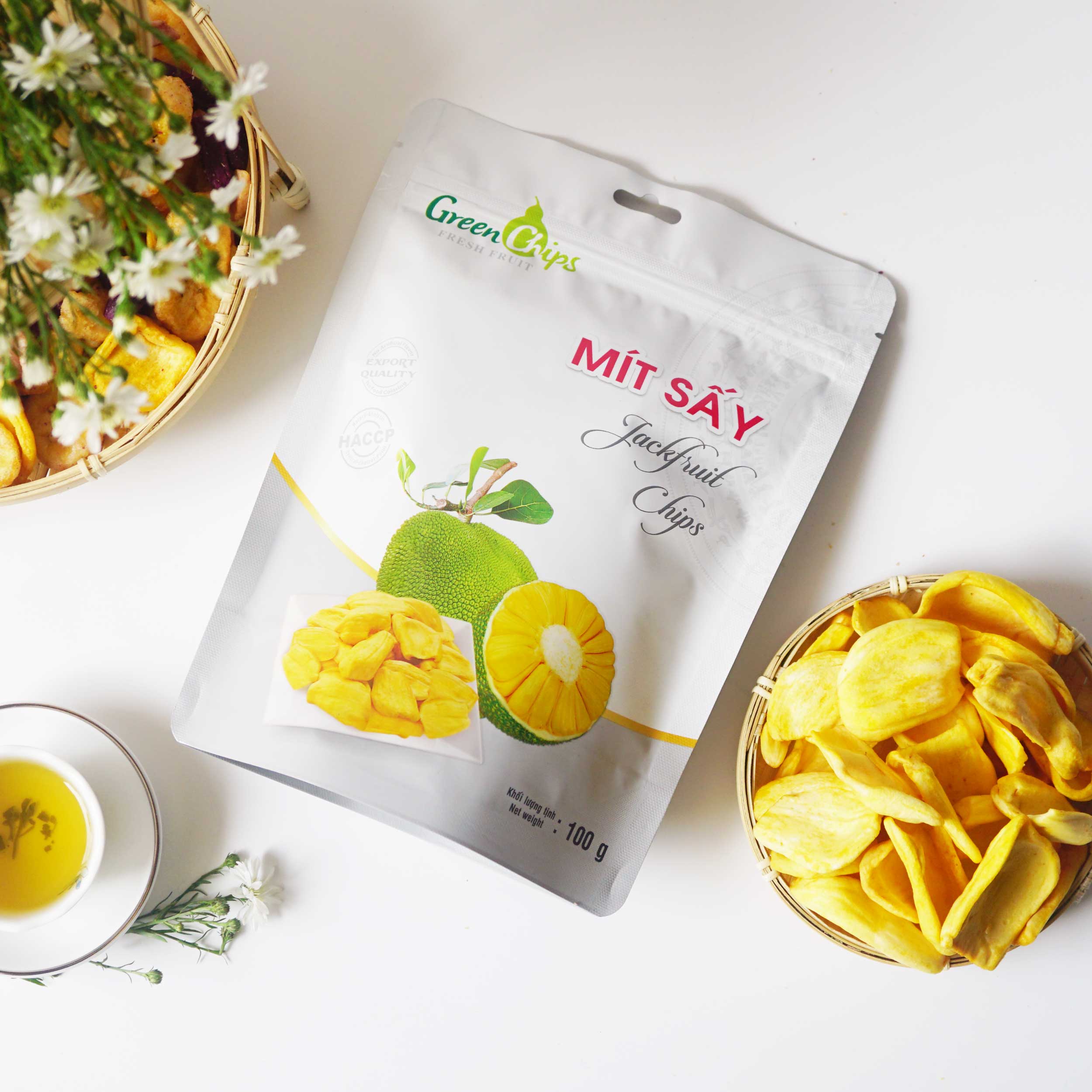 Mít sấy 500 gram  - Green Chips