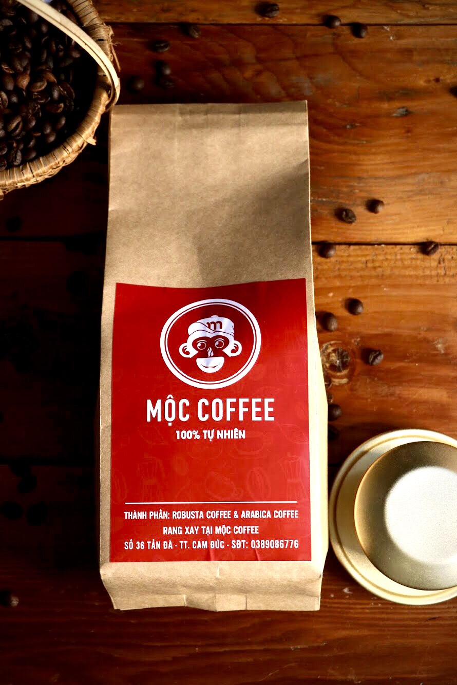 Mộc coffee (100% robusta) - gói 500g