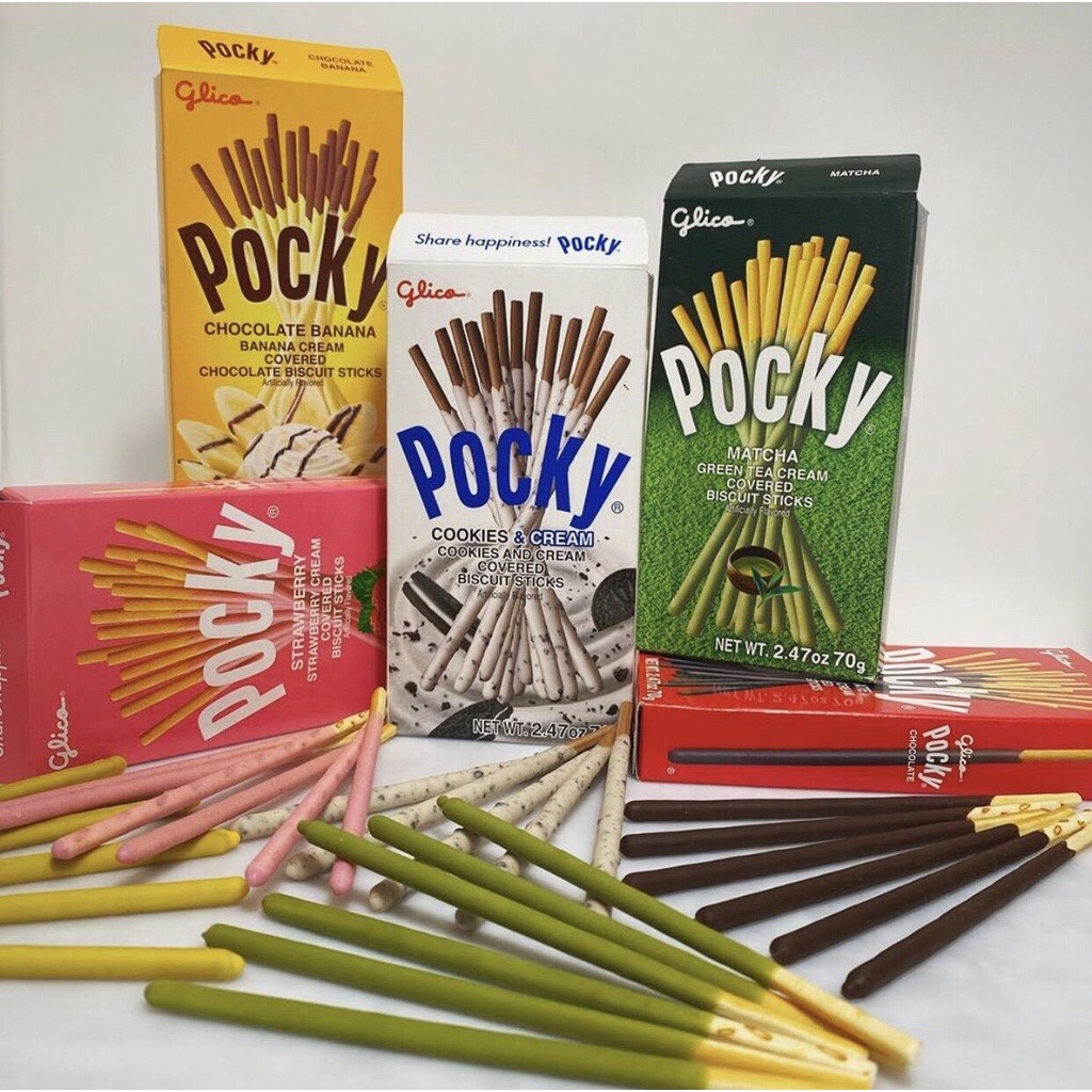 Bánh Que Pocky Thái Lan (Nhiều vị) Glico