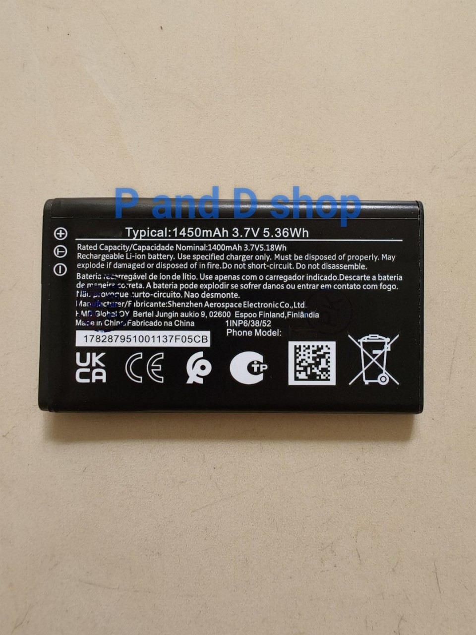 Pin điện thoại nokia bl-l5h
