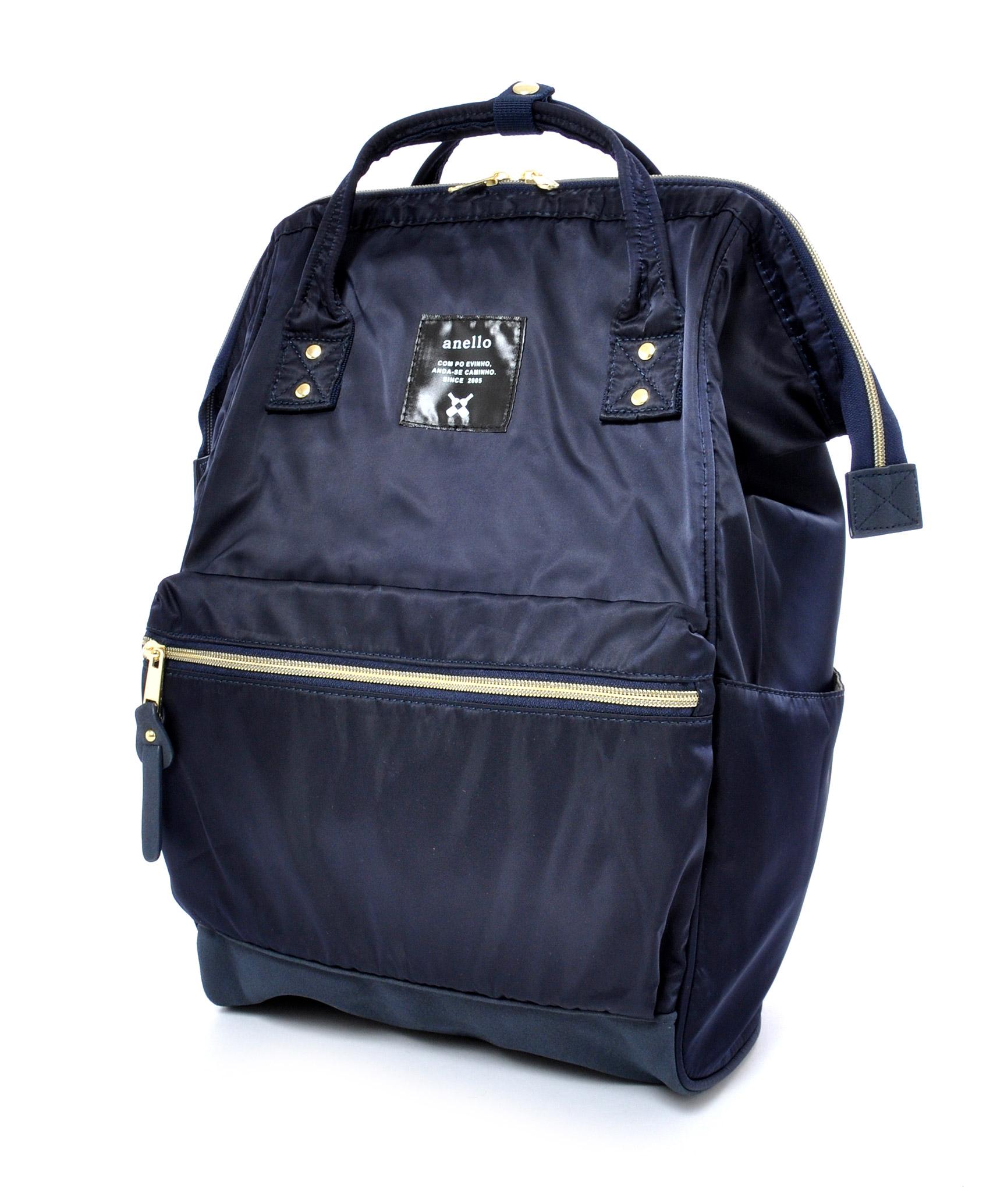Balo ANELLO vải polyester nylon cỡ vừa AT-B1491