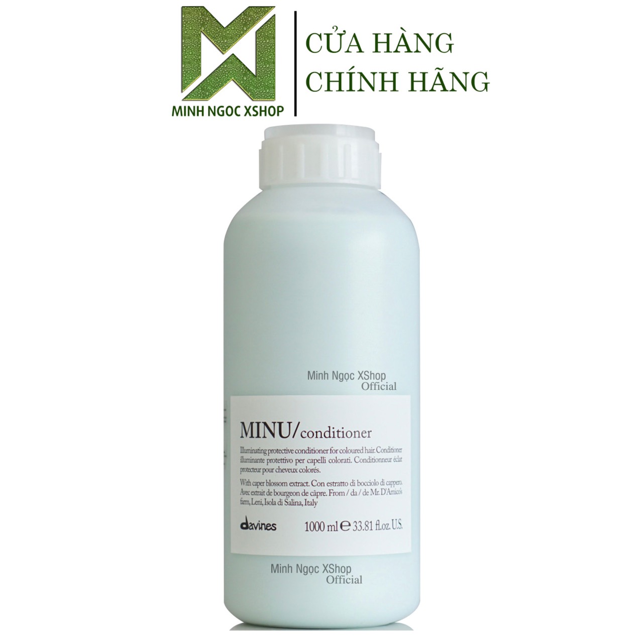 Dầu xả giữ màu cho tóc nhuộm Davines Minu 1000ML