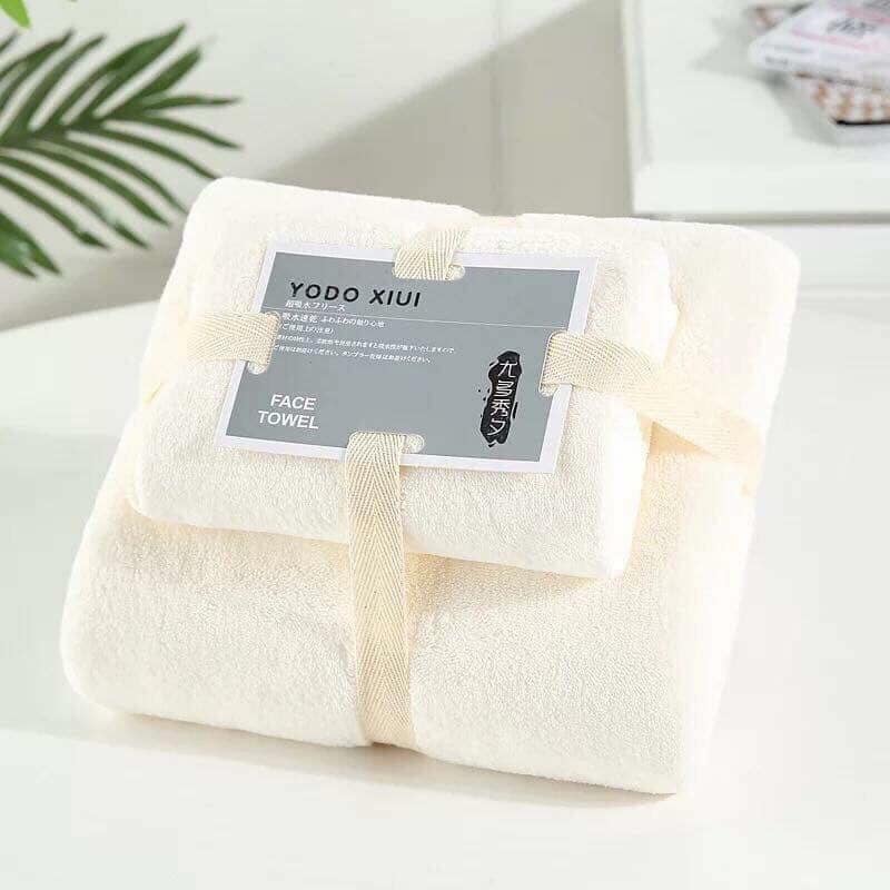 [HCM]SET 2 KHĂN TẮM KHĂN MẶT YODO