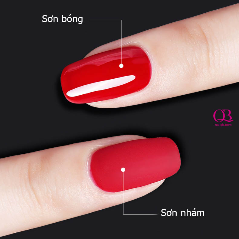 [HCM]Sơn gel AS sơn nhám lì (top nhám)