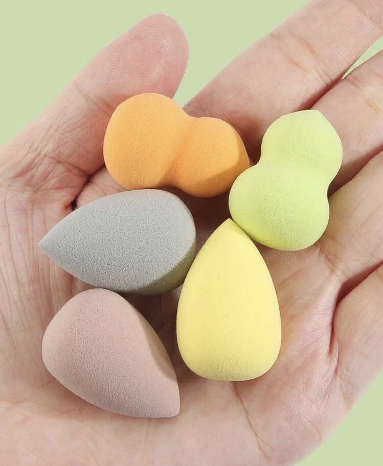 Set 5 miếng mút trang điểm mini