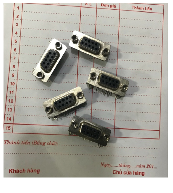 5 Jack com 9 chân cong cái