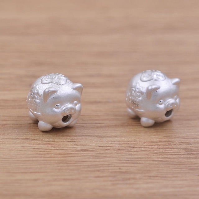 [S925] Charm bạc heo thần tài - MH107