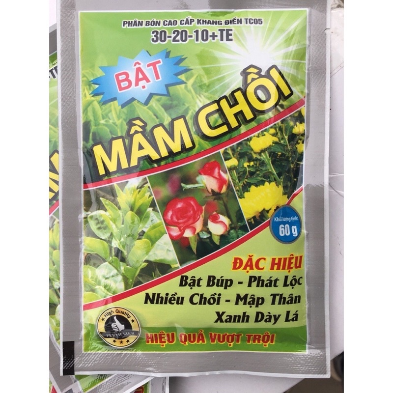 Phân Bón Lá - Siêu bật Mầm Chồi cho hoa cây cảnh